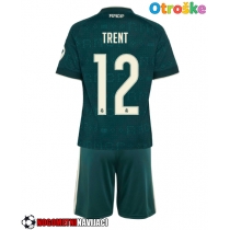Otroške Nogometnih dresov Real Madrid Alexander-Arnold #12 Gostujoči 2026-27 Kratki rokavi (+ hlače)